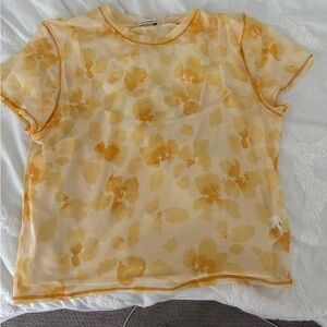 Abercrombie mesh top